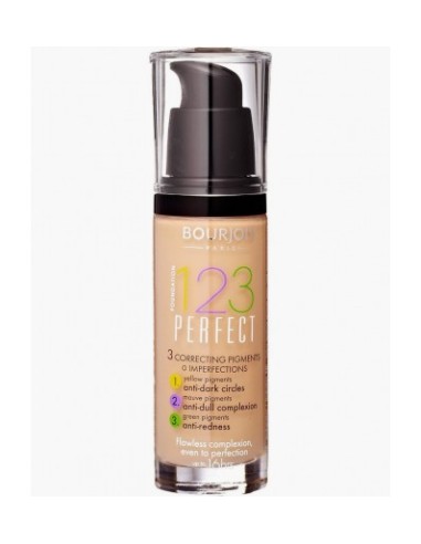 BOURJOIS 123 PERFECT FOUNDATION MAKE UP 30ml