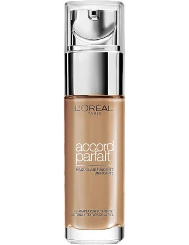 BASE DE MAQUILLAJE L'OREALL ACCORD PARFAIT 7.D/7.W GOLDEN AMBER 30ML