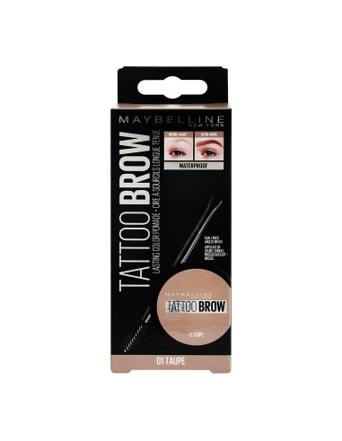 Maybelline Tattoo brow Waterproof pomada cejas