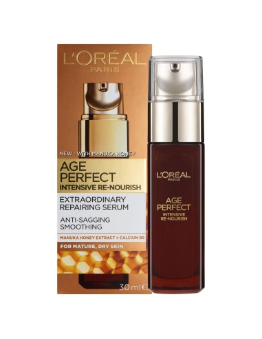 SERUM NUTRITIVO CON MIEL DE MANUKA L'OREAL 30ML PARA PIELES MADURAS