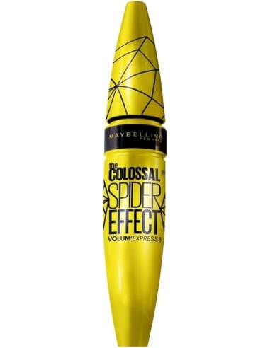 MASCARA GEMEY SPIDER EFFECT VOLUM EXPRESS COLOSSAL MAYBELLINE 9.5ML